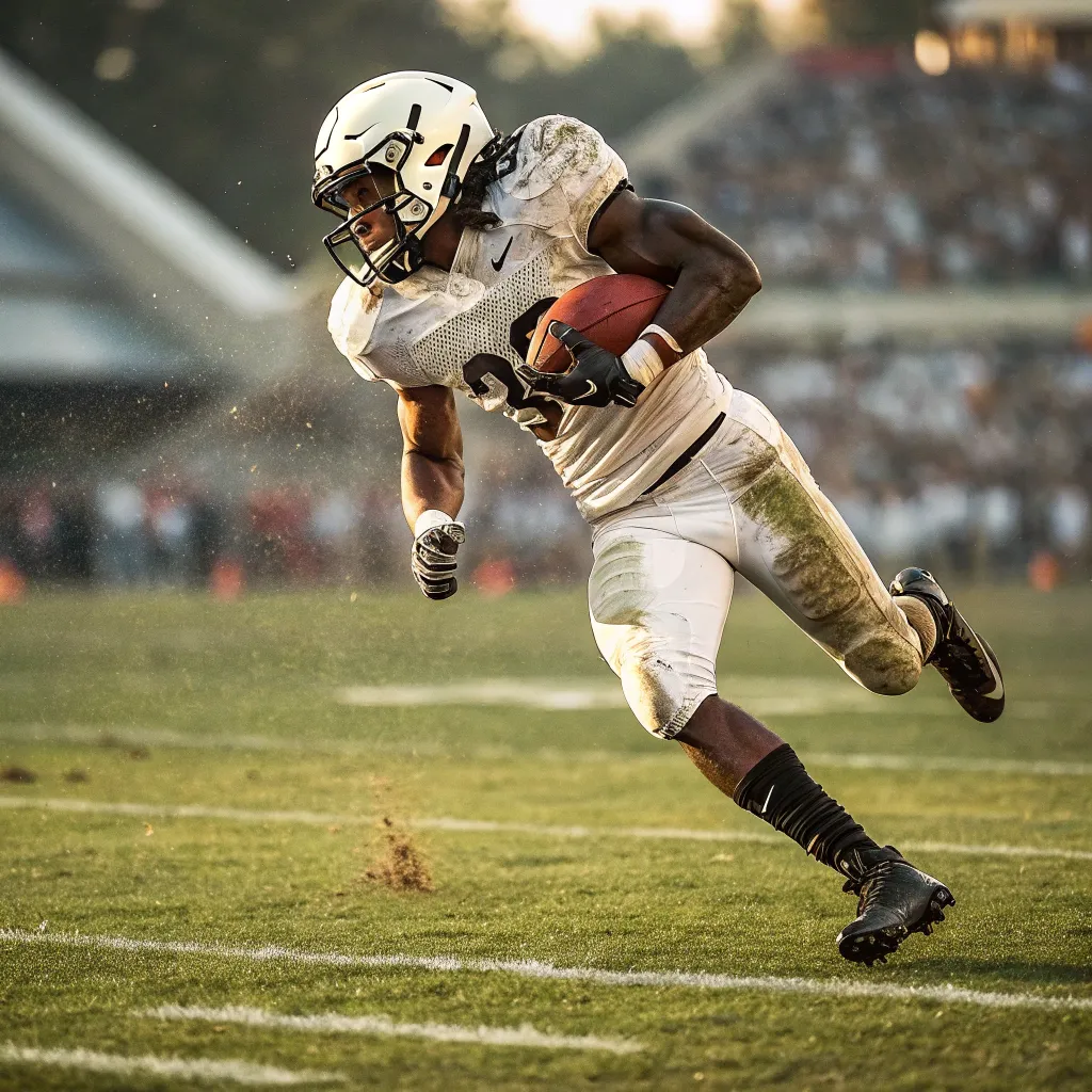 Football Player in Action